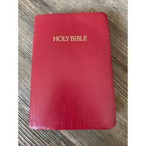 Cokesbury Holy Bible New Revised Standard Version Nelson NCC 1990 Red